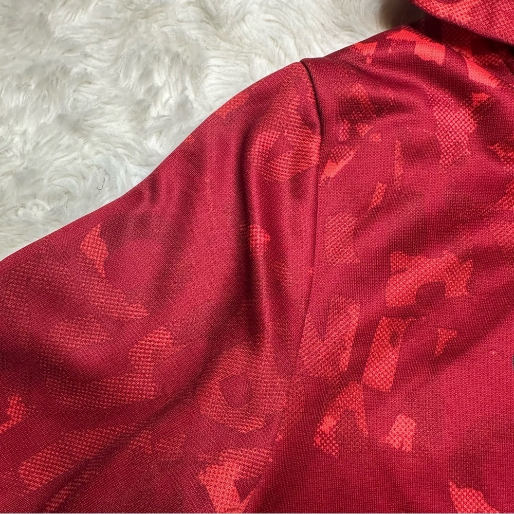 Under Armour Hoodie Pullover Red Size Small - Picture 5 of 16